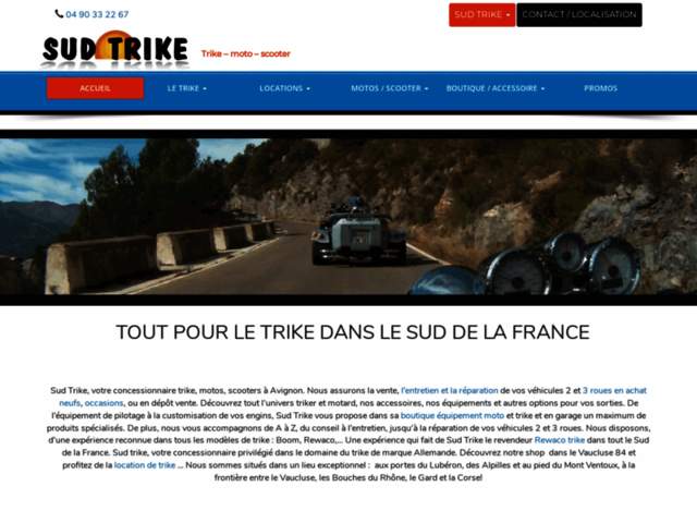 › Voir plus d'informations : Sud Trike