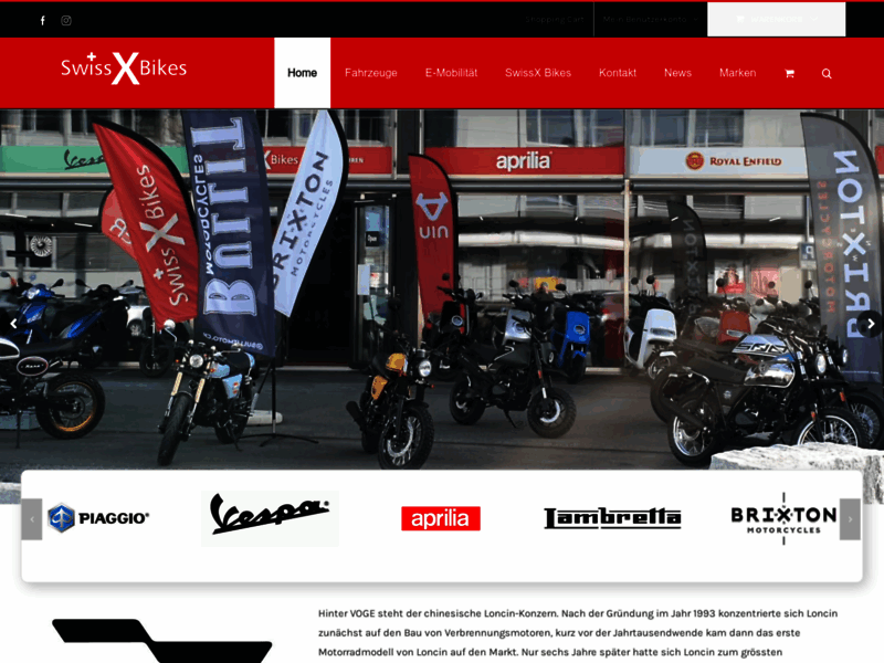 › Voir plus d'informations : SwissX Bikes