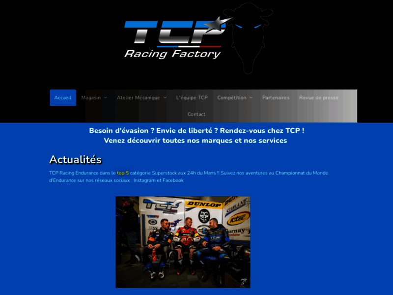 › Voir plus d'informations : TCP Racing
