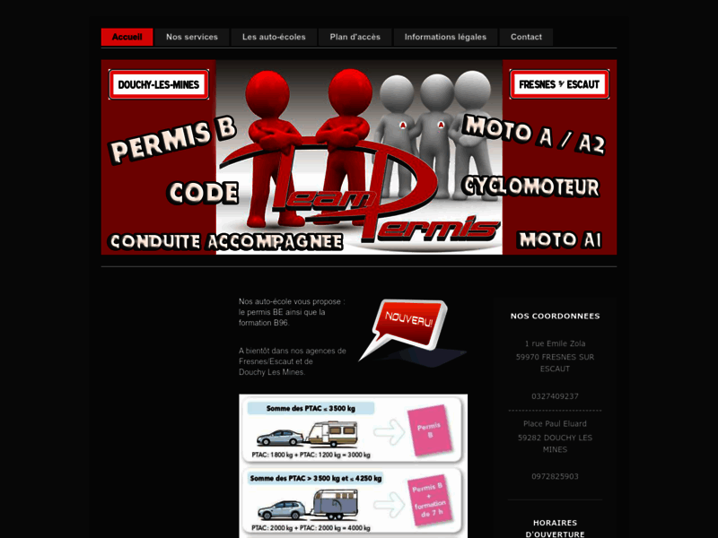 › Voir plus d'informations : Team Permis