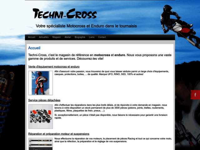 › Voir plus d'informations : Techni Cross