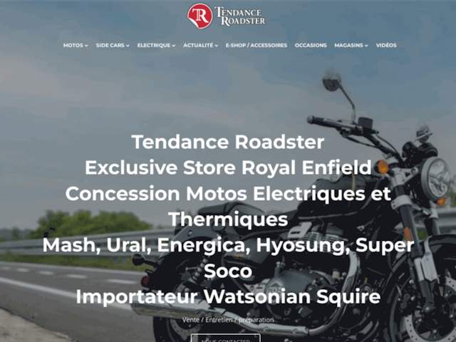 Tendance Roadster Sud - Concession motos Royal Enfield et Mash Castres - Tarn