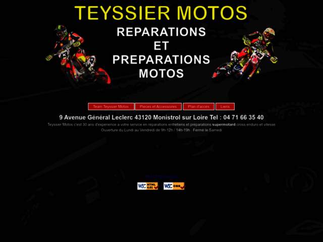 › Voir plus d'informations : Teyssier Motos