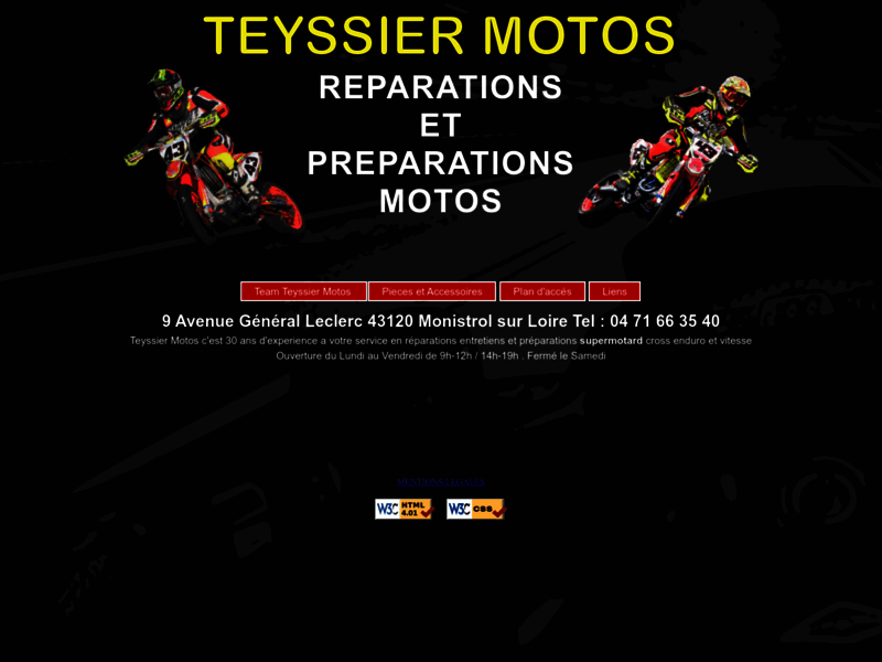 › Voir plus d'informations : Teyssier Motos