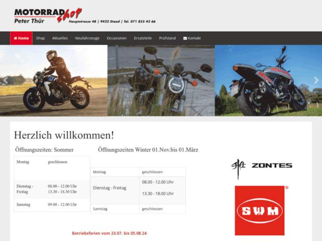 Motorrad Shop Peter Thür