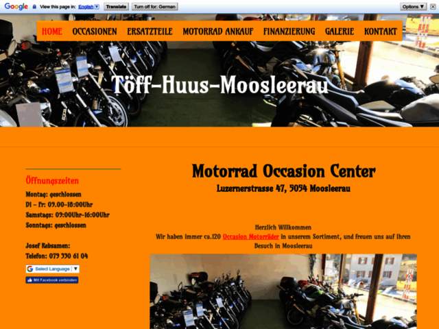 › Voir plus d'informations : Töff-Huus
