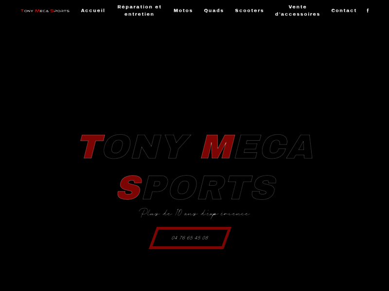 › Voir plus d'informations : Tony Meca Sports