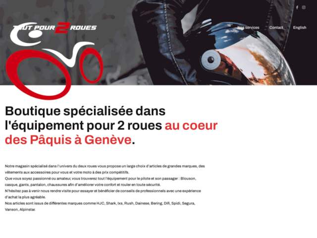 › Voir plus d'informations : Tout pour 2 roues