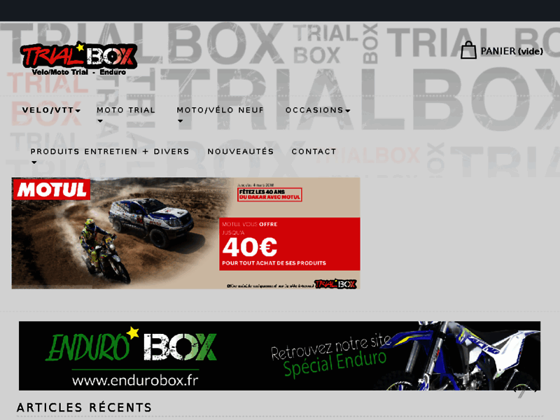 › Voir plus d'informations : Trial Box