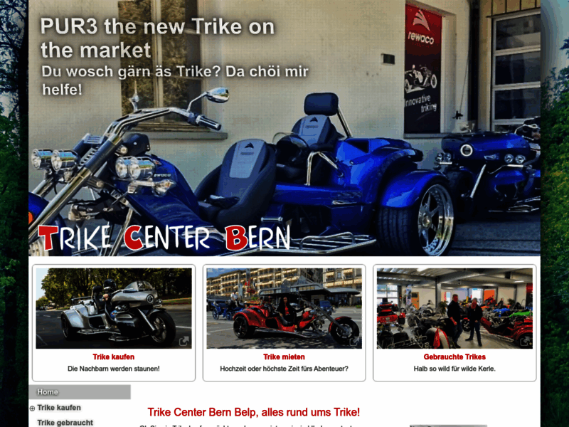 › Voir plus d'informations : Trike Center Bern GmbH