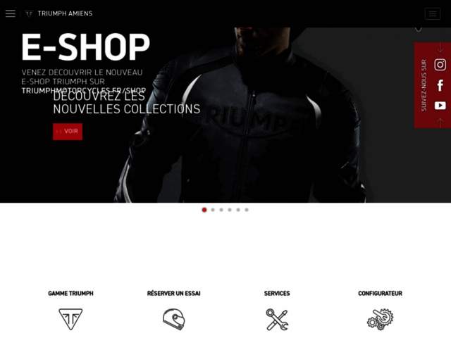 › Voir plus d'informations : TRIUMPH AMIENS