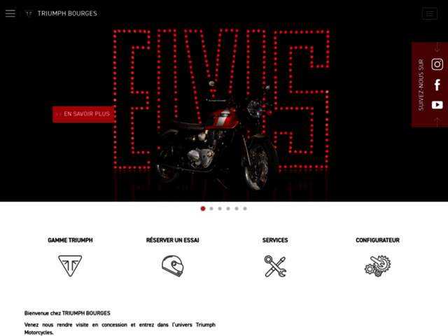 › Voir plus d'informations : Triumph Bourges