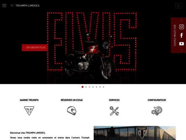 › Voir plus d'informations : Triumph Limoges