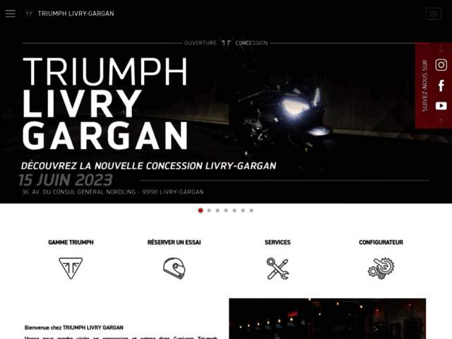 › Voir plus d'informations : TRIUMPH LIVRY GARGAN