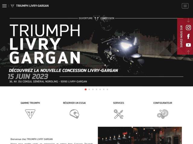 TRIUMPH LIVRY GARGAN