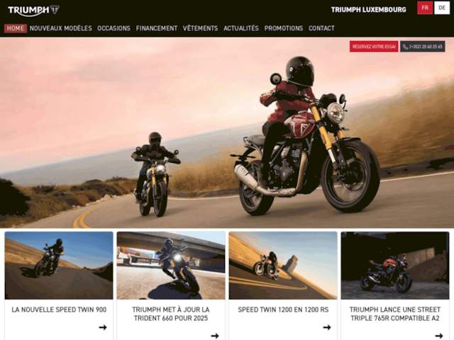 Triumph Motorcycles Luxembourg