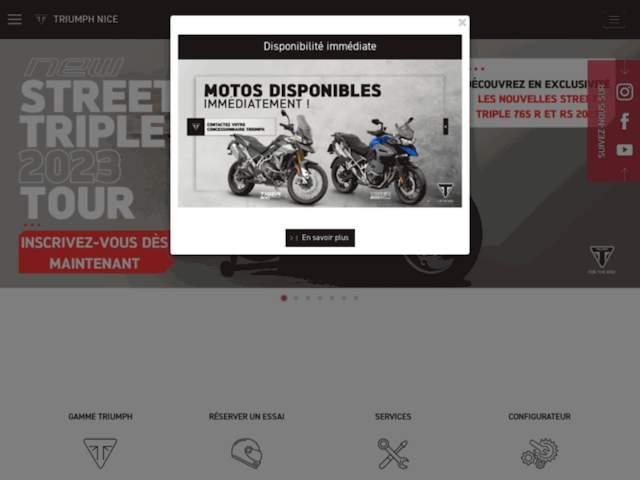 Triumph Motorcycles Deschamps