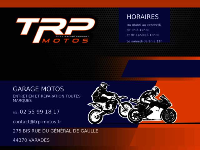 › Voir plus d'informations : TRP MOTOS