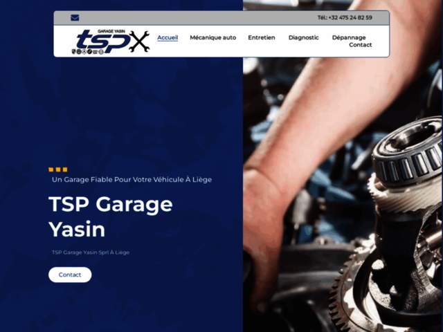 › Voir plus d'informations : TSP Garage Yasin sprl