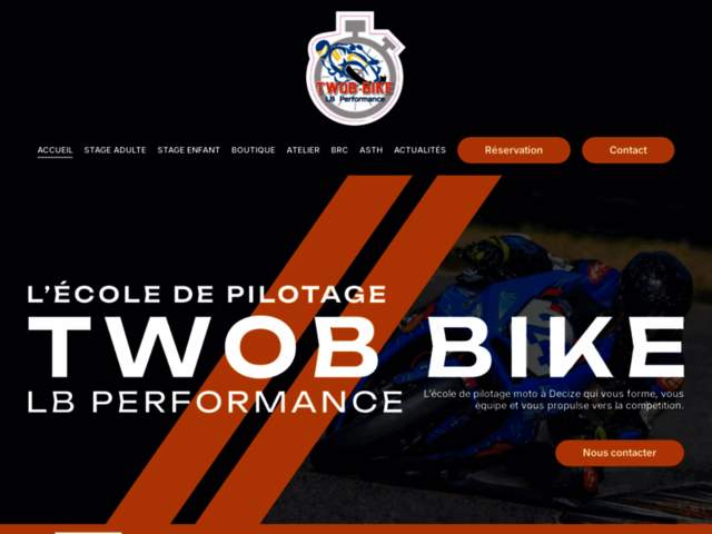 › Voir plus d'informations : School Steering Motorcycle Près Nevers - Twob-Bike Lb Performance