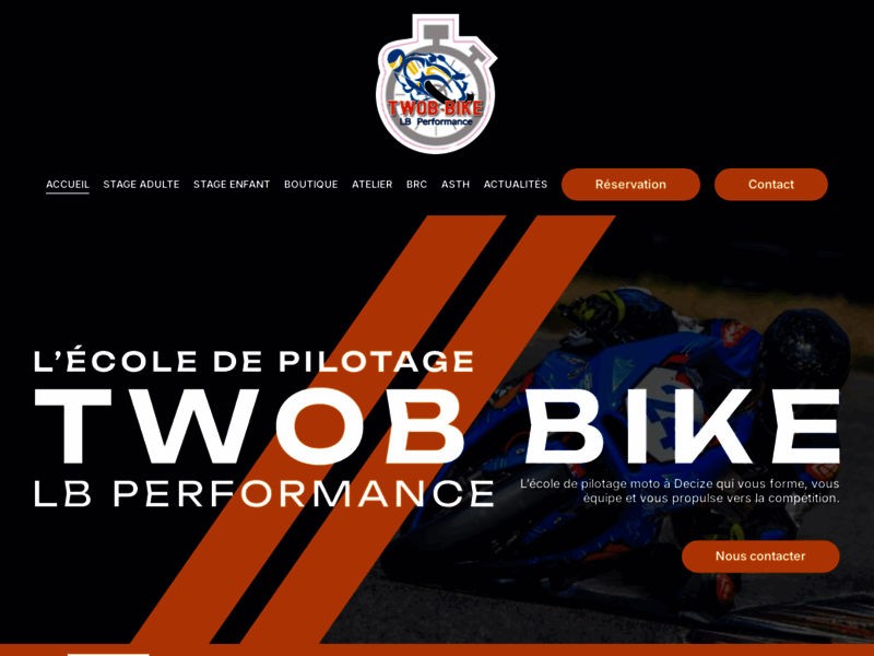 › Voir plus d'informations : School Steering Motorcycle Près Nevers - Twob-Bike Lb Performance