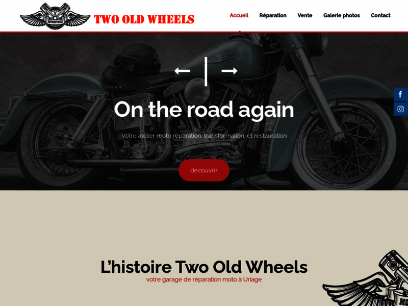 › Voir plus d'informations : Two Old Wheels