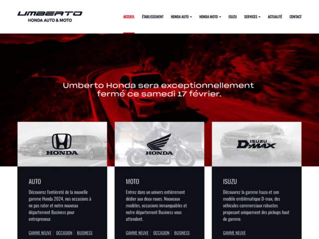 › Voir plus d'informations : Honda UMBERTO