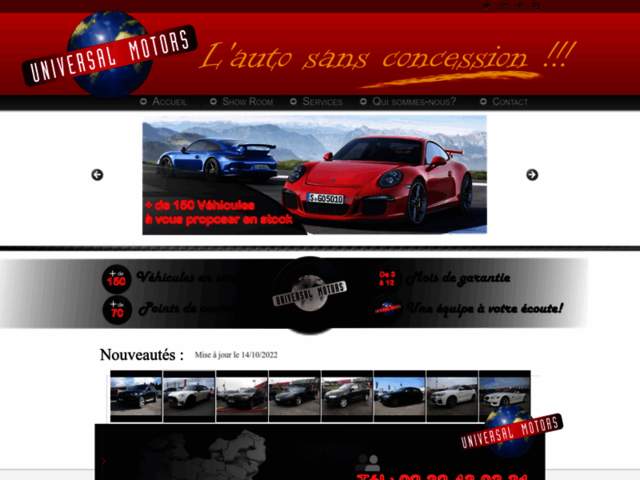 › Voir plus d'informations : Universal Motors