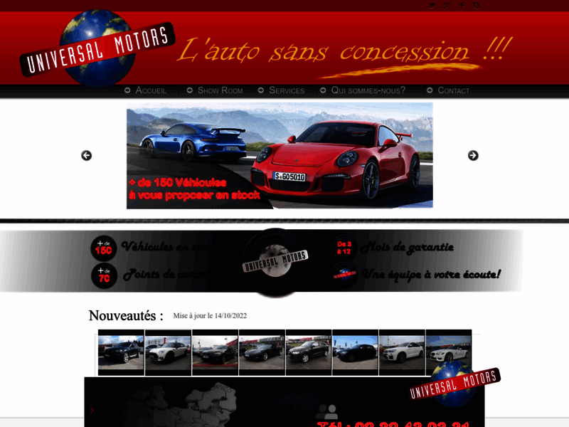 › Voir plus d'informations : Universal Motors