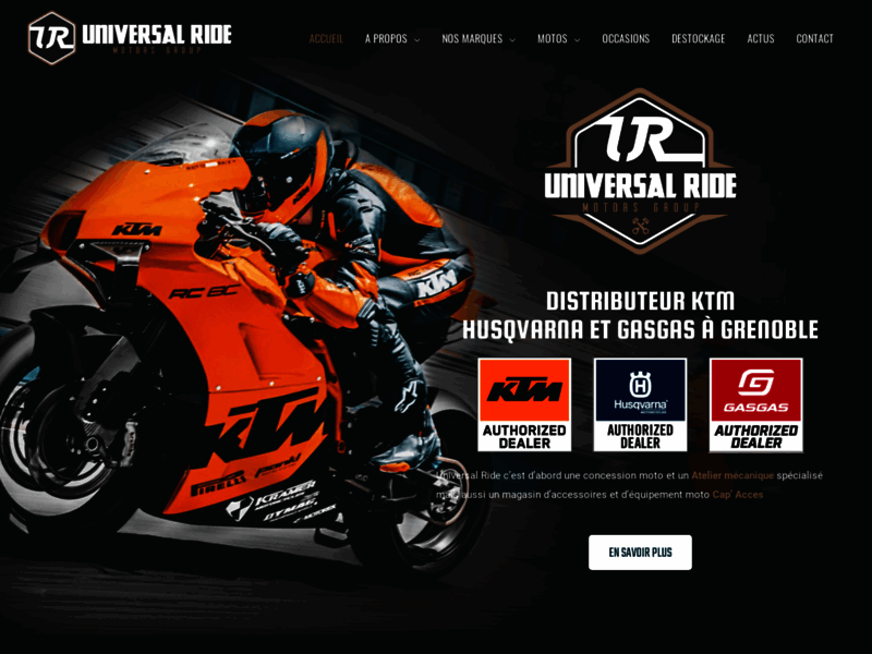› Voir plus d'informations : Universal Ride - KTM Grenoble