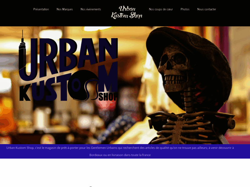 › Voir plus d'informations : Urban Kustom Shop