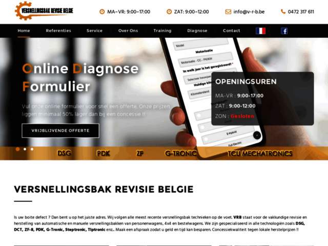 › Voir plus d'informations : VERSNELLINGSBAK REVISIE BELGIE