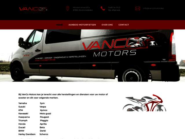 › Voir plus d'informations : Vanco Motors