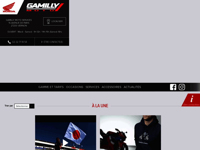 › Voir plus d'informations : Gamilly Moto Services