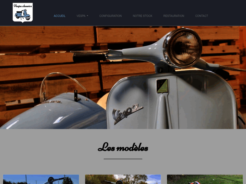 › Voir plus d'informations : Vespa classics