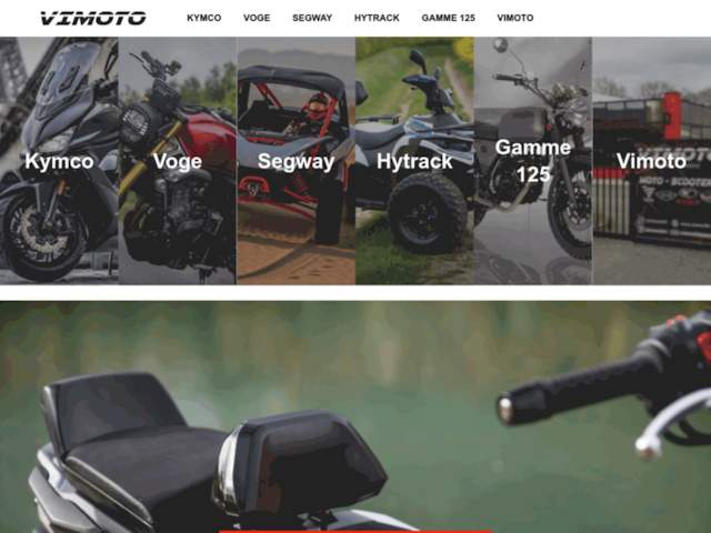 Vimoto 95 Concessionnaire Kymco - Voge - Segway - Hytrack - 125cc