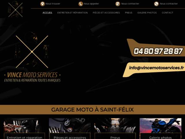 › Voir plus d'informations : Vince moto services