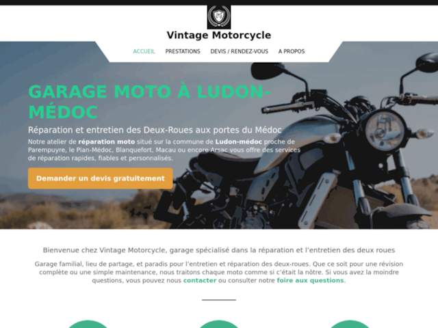 Vintage Motorcycle