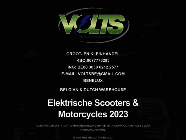 › Voir plus d'informations : VOLTS e-scooters
