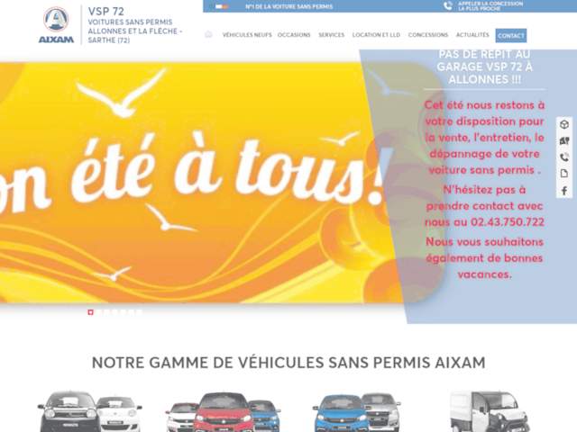 VSP 72 Voitures sans permis