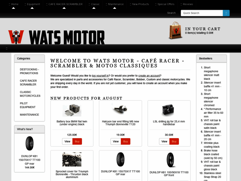 › Voir plus d'informations : Wats Motor