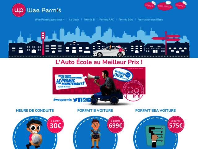 › Voir plus d'informations : Wee Permis
