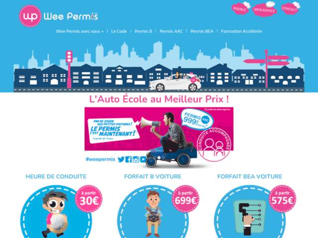 › Voir plus d'informations : Wee Permis