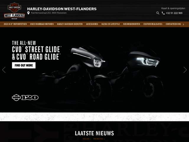 › Voir plus d'informations : Harley-Davidson West-Flanders