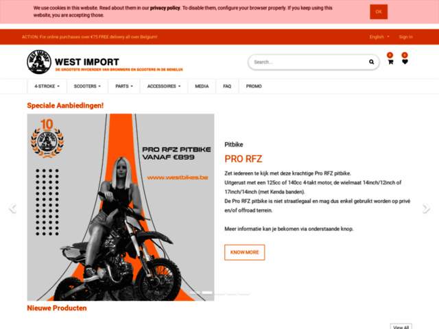 › Voir plus d'informations : West Bikes Import