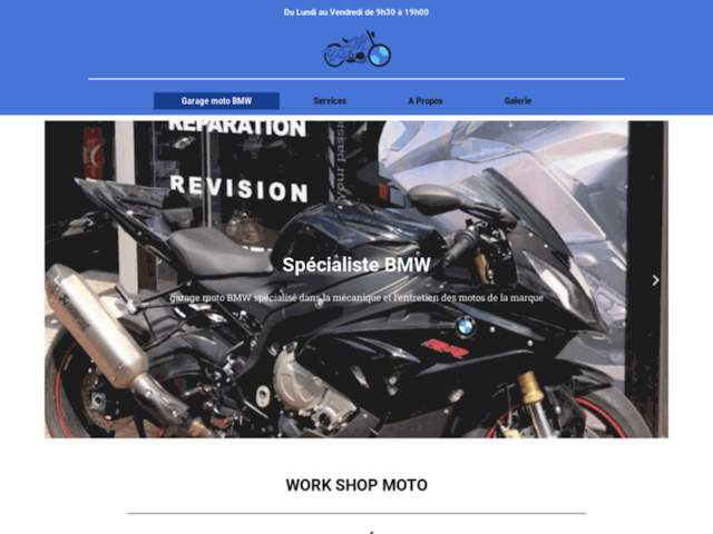 work shop moto specialiste bmw