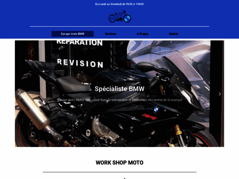 › Voir plus d'informations : work shop moto specialiste bmw