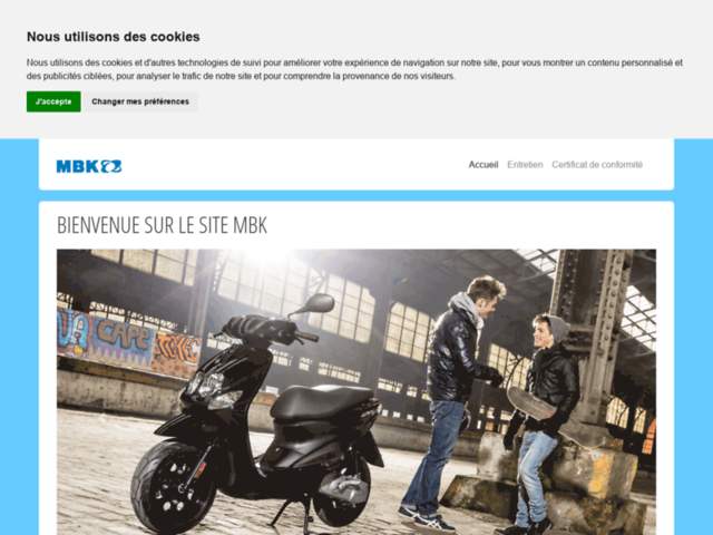 › Voir plus d'informations : MBK