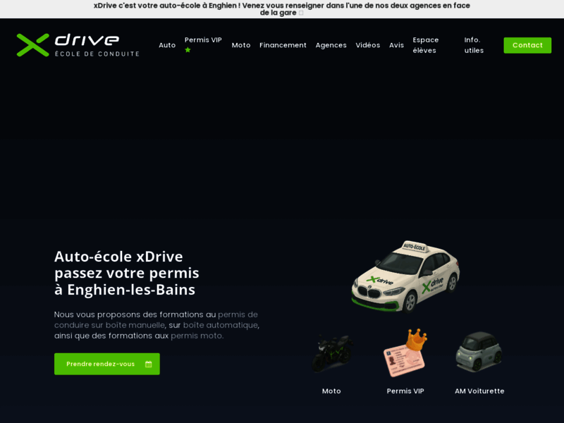 › Voir plus d'informations : Auto Moto École Xdrive Départ Enghien-Les-Bains