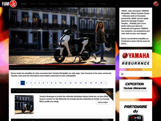 › Voir plus d'informations : YAM34 Yamaha Moto Scooter Quad SSV eBikes-vélos électriques Yamaha et accessoires